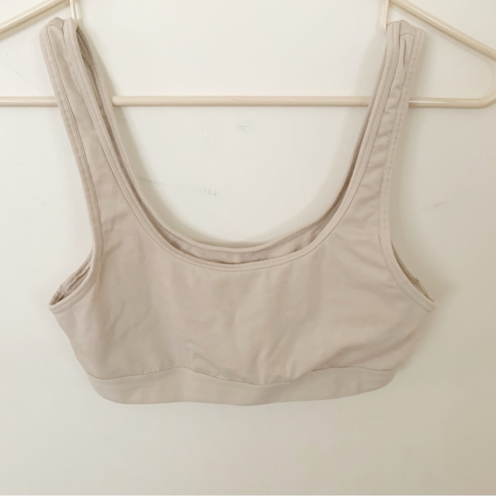 🎁 5/$25 Old Navy women Bralette Tan Stretch small
